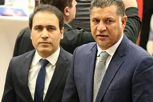عکس پرحاشیه علی دایی و مهدوی کیا و خواننده لس آنجلسی