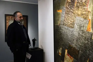 افتتاح نمایشگاه «هندسه حواس» رامین شهوق در گالری مژده