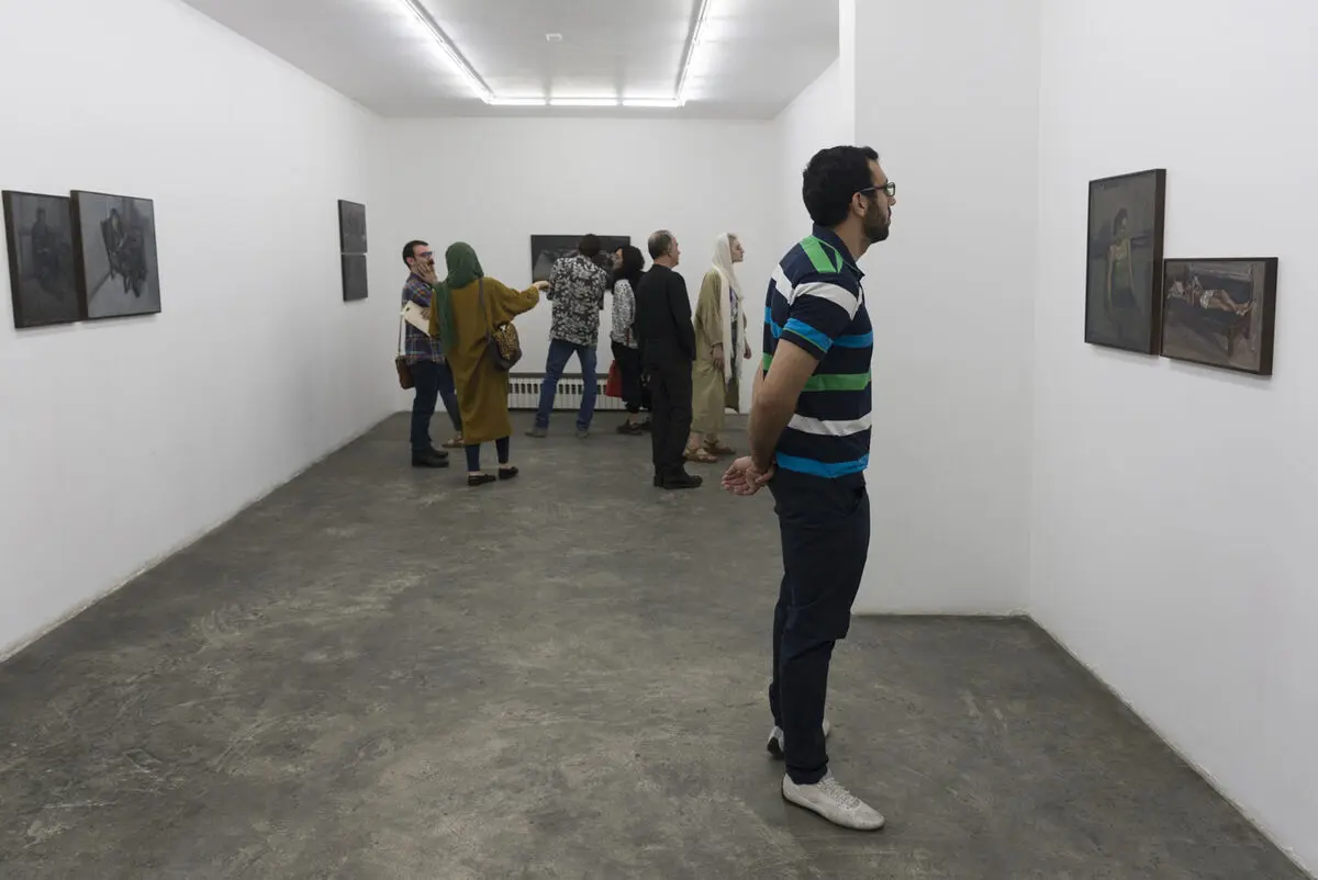 نمایشگاه نقاشی رسول اکبرلو در گالری اُ