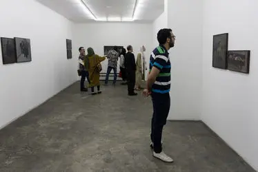 نمایشگاه نقاشی رسول اکبرلو در گالری اُ