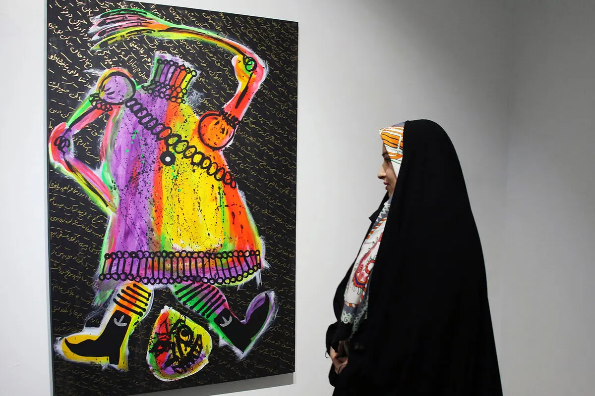 نمایشگاه نقاشی‌های نیلوفر جمشیدپور در گالری ثالث