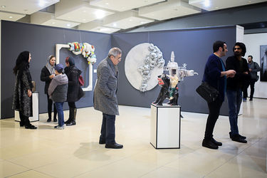 افتتاحیه نمایشگاه گروهی حجم و نقاشی با عوان "ذهن و احساس" در گالری پردیس ملت