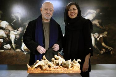 عظیم مرکباتچی با کانسپت کوراب در گالری مژده