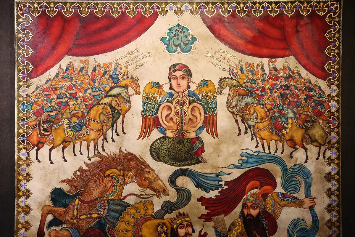 نمایشگاه نقاشی‌های سعید خضایی در گالری سیحون