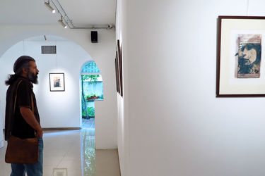 نمایشگاه چاپ دستی های ندا تولایی در گالری آتبین