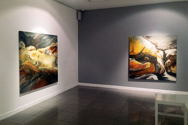 نمایشگاه نقاشی آتش شاه کرمی در گالری ویستا