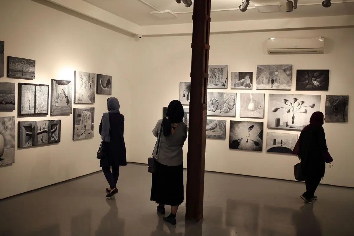 نمایشگاه آثار حامد صحیحی در گالری طراحان آزاد