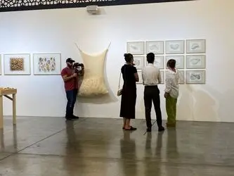Jamal Tayara Baroudy with 'Ways of Seeing' at Tashkeel Studio