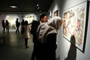 نمایشگاه گروهی در گالری آ‎