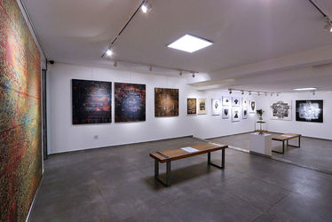 نمایشگاه " دیو نگاشت " آثار محسن کرمی در گالری مژده