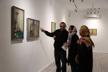 افتتاحیه نمایشگاه نقاشی‌های سوسن اتحاد در گالری هپتا