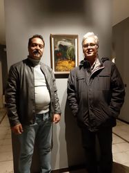 نمایشگاه آثار ابراهیم اکبری گرَز در گالری ایده