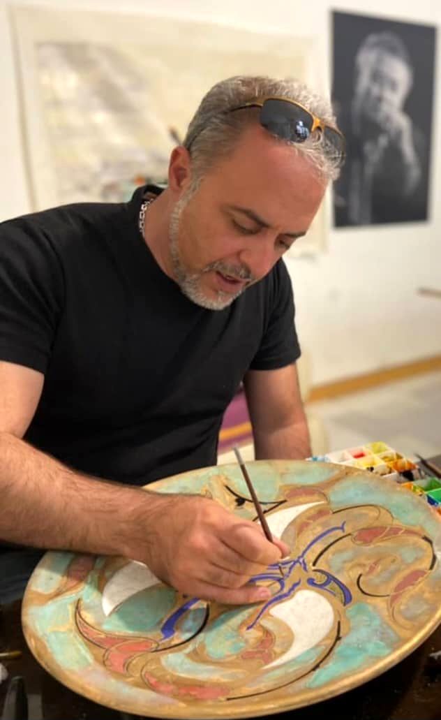 مهرداد فلاح با نقاشی های نوستالژی در وین