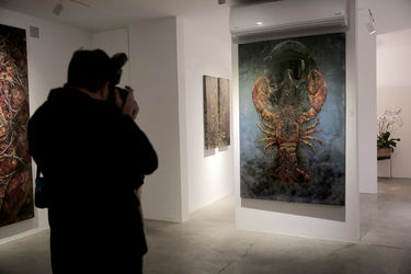 نمایشگاه نقاشی‌­ مهدی زیرکی با عنوان «افق ­‌های ایستاده» در گالری سایه