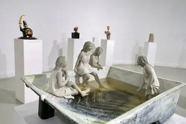 پنجمین نمایشگاه گروهی چهارسوی خیال در خانه هنرمندان