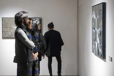 نمایشگاه آثار آینه‌کاری بابک سلیمانی در گالری آرت هاب آریانا