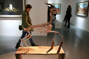 نمایشگاه آثار علیرضا معماریانی با نام "عزای عمومی" در گالری اعتماد