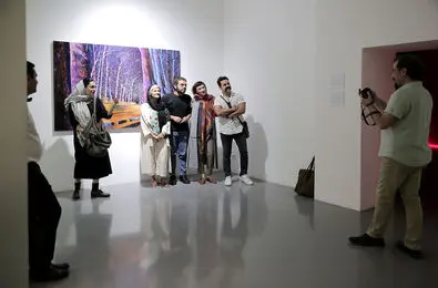 شبانه‌های سمانه وفایی در گالری اعتماد نگارستان/ عکس‌ها