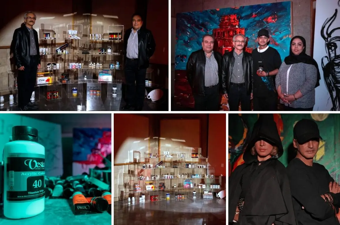 Photos: Vesta Color at Tehran Design Week at the Faculty of Fine Arts 
