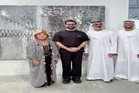 Leila Heller Gallery in Abu Dhabi Art with Sohrab sepehri , farideh lashai,Reza derakhshani …