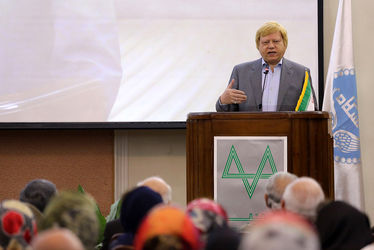افتتاح تالار دائمی منیر فرمانفرمائیان در باغ موزه نگارستان دانشگاه تهران