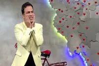 شوخی جالب حامد آهنگی با مجری شبکه سه/ فیلم