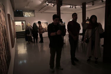 نمایشگاه نقاشی بابک کبود در گالری طراحان آزاد