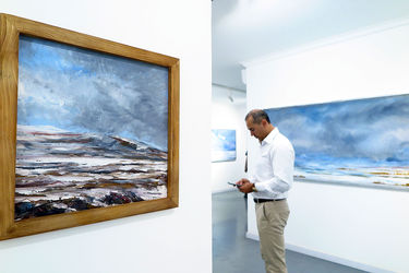 نمایشگاه نقاشی های سعید امدادیان در گالری هور