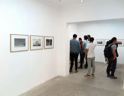 دوربین ایران‌ارت در نمایشگاه آثار محسن شاهمردی