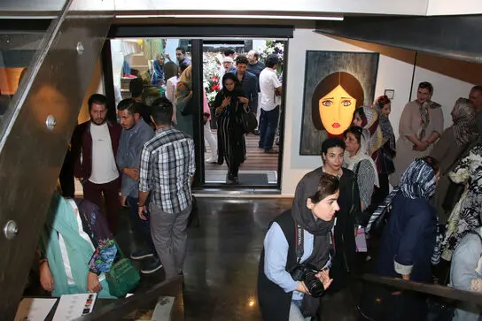 نمایشگاه نقاشی تهمینه میلانی در گالری ایوان