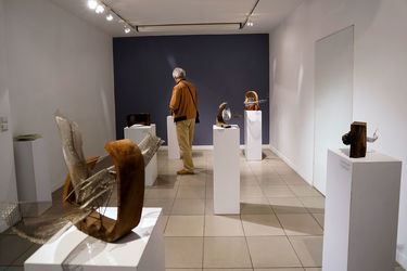 نمایشگاه پیکره‌های جنبشی آرش فاتح در گالری ویستا