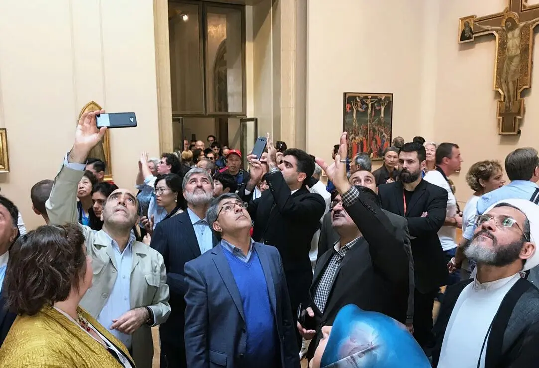 علی مطهری،احمد مازنی و کمیسیون فرهنگی مجلس در موزه لوور / گزارش تصویری 