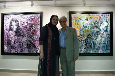 نمایشگاه نقاشی تارا بهبهانی در گالری گلستان