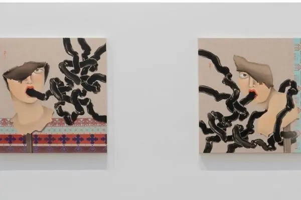 Hayv Kahraman In Third Line Art Gallery Dubai 