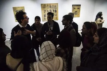 نمایشگاه آثار رضی رضوی در گالری ثالث