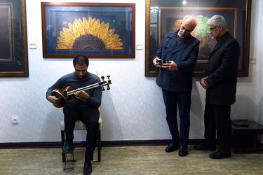 نمایشگاه آثار عباس رحیمی در گالری ترانه باران