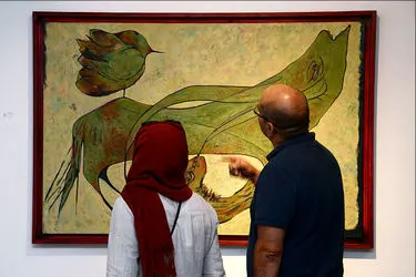 نمایشگاه های گالری شیرین در سال 95