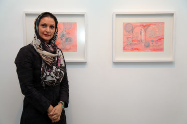 نمایشگاه نقاشی‌ و ویدئوهای ستاره حسینی در گالری ویستا