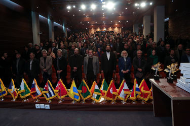 افتتاحیه دهمین جشنواره بین‌المللی تجسمی فجر در موسسه صبا فرهنگستان هنر
