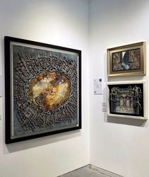 Bita Vakili's works were exhibited in Moscow and Frankfurt
