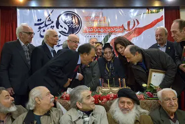 مراسم جشن تولد هنرمندان متولد بهمن ماه