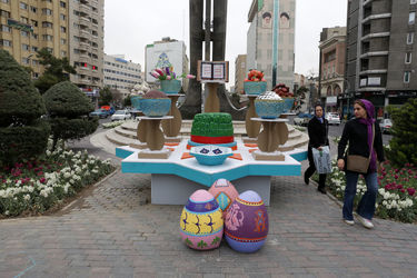 برگزاری رویداد هنری بهارستان در شهر تهران -3