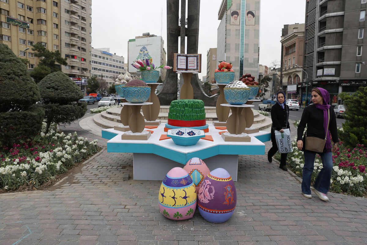 برگزاری رویداد هنری بهارستان در شهر تهران -3