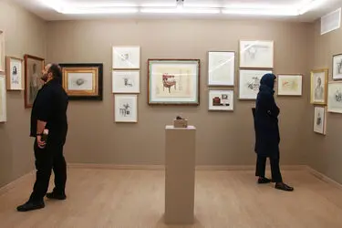 نمایشگاه آثار بیژن صفاری در گالری دستان+2