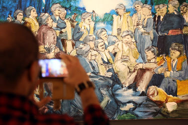 نمایشگاه نقاشی مرتضی نبی‌پور در گالری هپتا