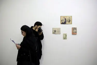 نمایشگاه گروهی هماوردی در گالری ماه مهر