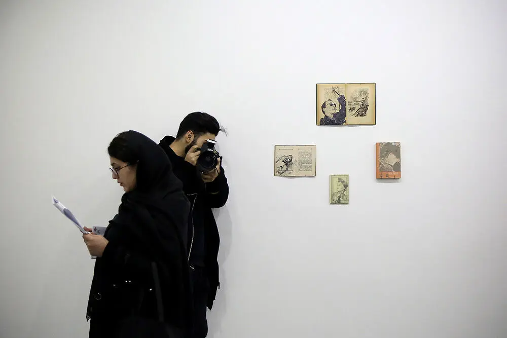 نمایشگاه گروهی هماوردی در گالری ماه مهر