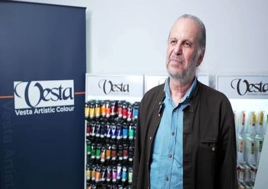 Bahman Nikoo: Vesta Color is the dependable paint brand for artists - Video