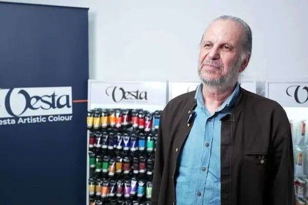 Bahman Nikoo: Vesta Color is the dependable paint brand for artists - Video