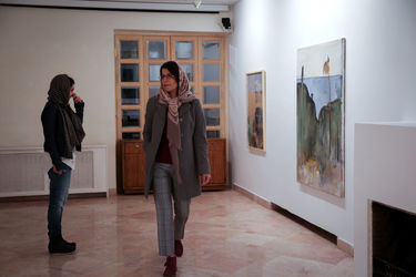 افتتاحیه نمایشگاه نقاشی‌های علی گلستانه در گالری مریم فصیحی هرندی